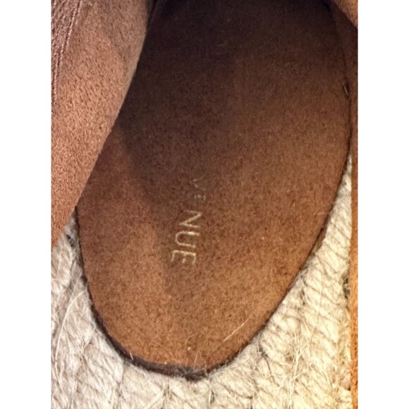 Saks 5Th Avenue Zappatos Slip On Shoe Womens Brown Suede‎ Size 8.0 - Picture 8 of 10